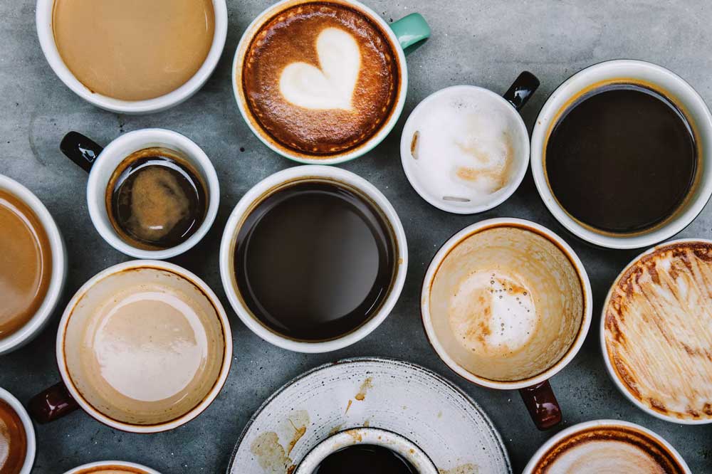 Drink coffee