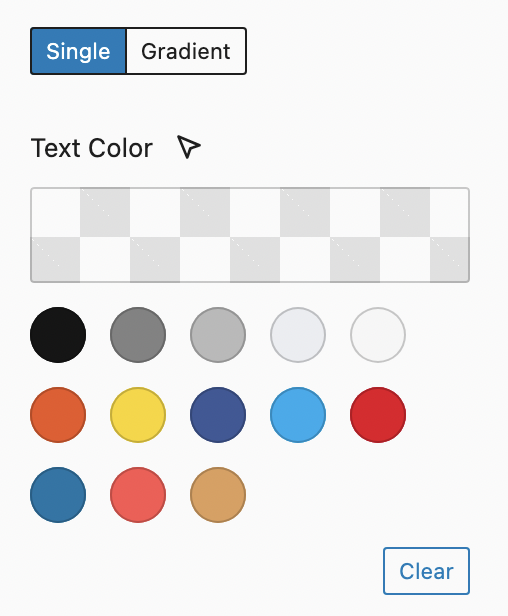 Color Settings